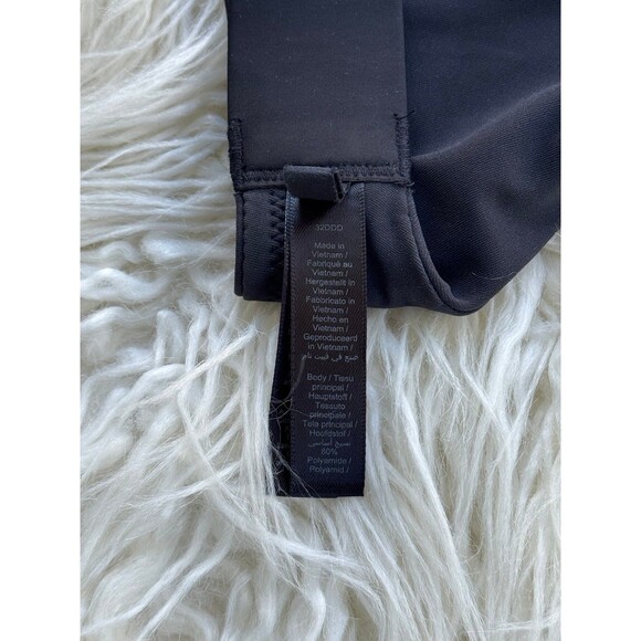 Skims Fits Everybody Unlined Demi Bra Onyx Size 32DDD - Picture 9 of 9